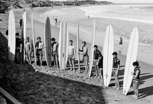 Torquay Point 1964 Torquay Point in 1964 for the very first Victorian Surfriders Association Competition